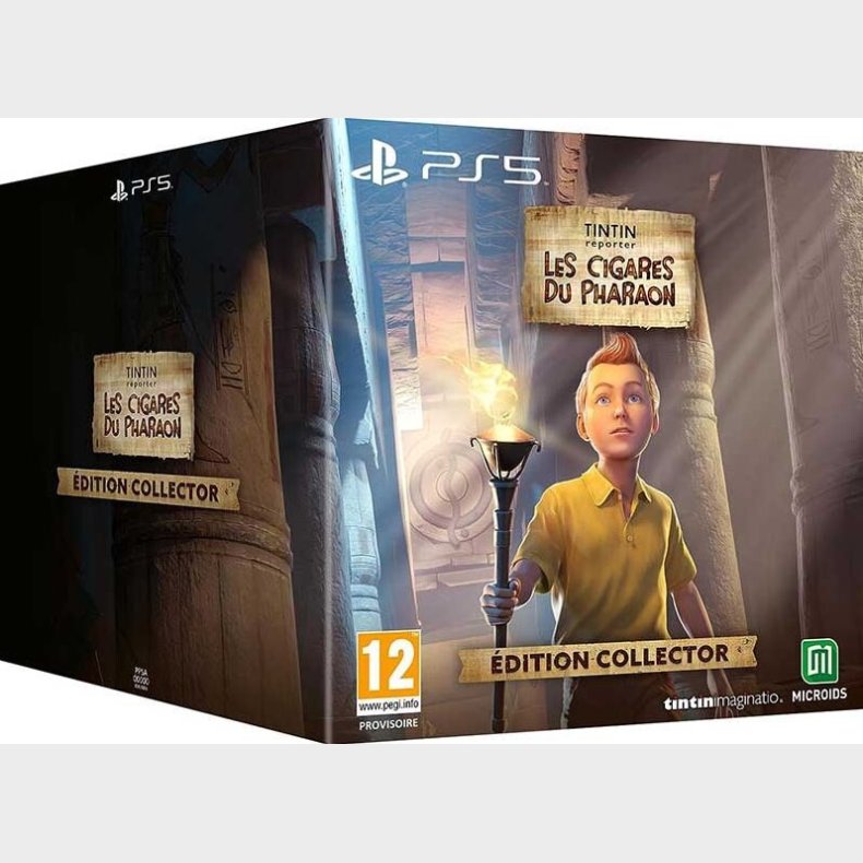Tintin Reporter Cigars Of The Pharaoh (collector Edition) - PS5