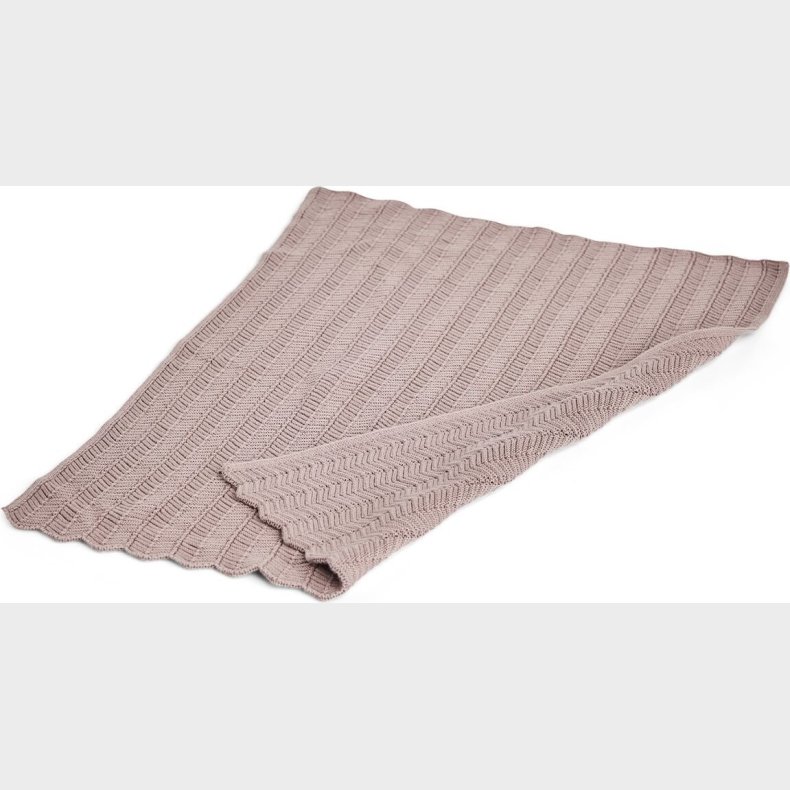 Smallstuff - Dukketppe, Fishbone Strik, Pudder - (40017-23)