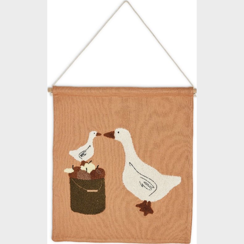 Smallstuff - Vg Deko, Gs - Natural - 37x33 Cm