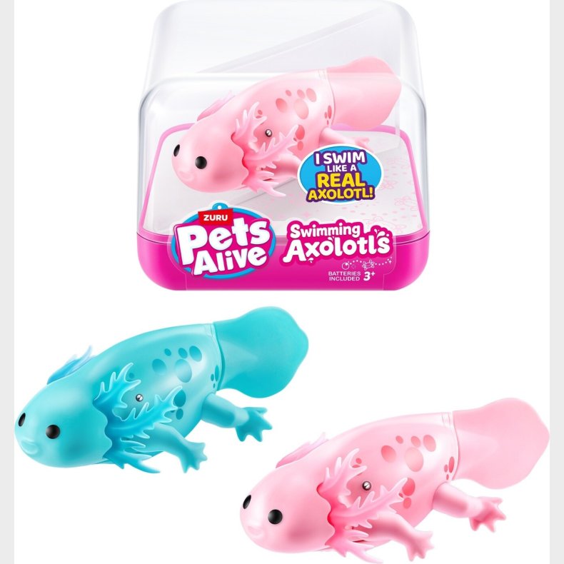 Zuru - Pets Alive - Swimming Axolotl - Interaktiv Legetj