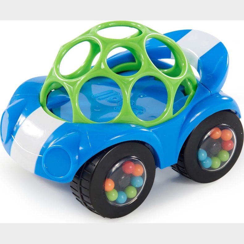 Bright Starts - Legetjsbil, Rattle &amp; Roll Buggie, Bl - (bs-81559)