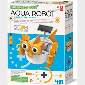 4m - Green Science / Hybrid Solar Power - Aqua Robot (4m-03415)