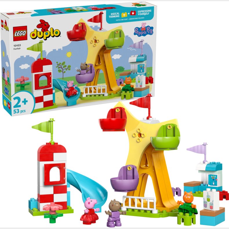 Lego - Duplo Peppa Pig - Forlystelsespark (10453)