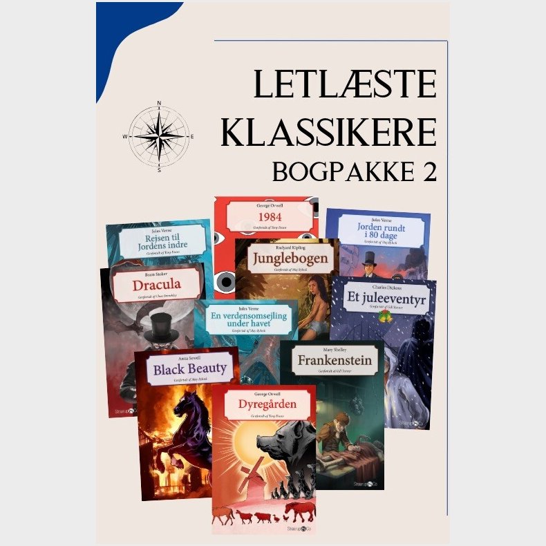 Letl�ste Klassikere - Bogpakke 2 - Bog