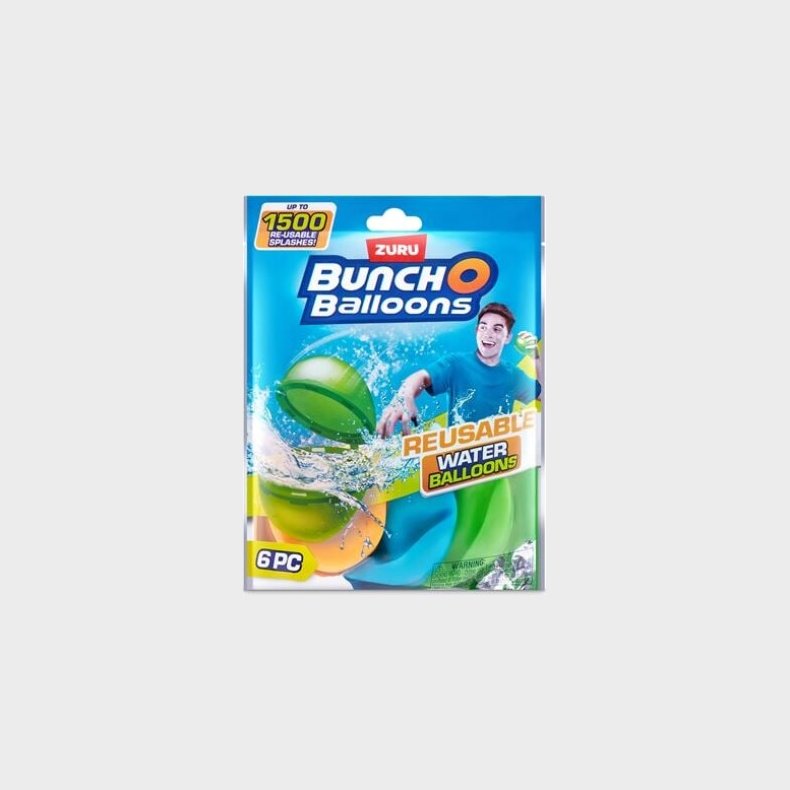 Bunch O Balloons - Genanvendelige Vandballoner 6 Pak