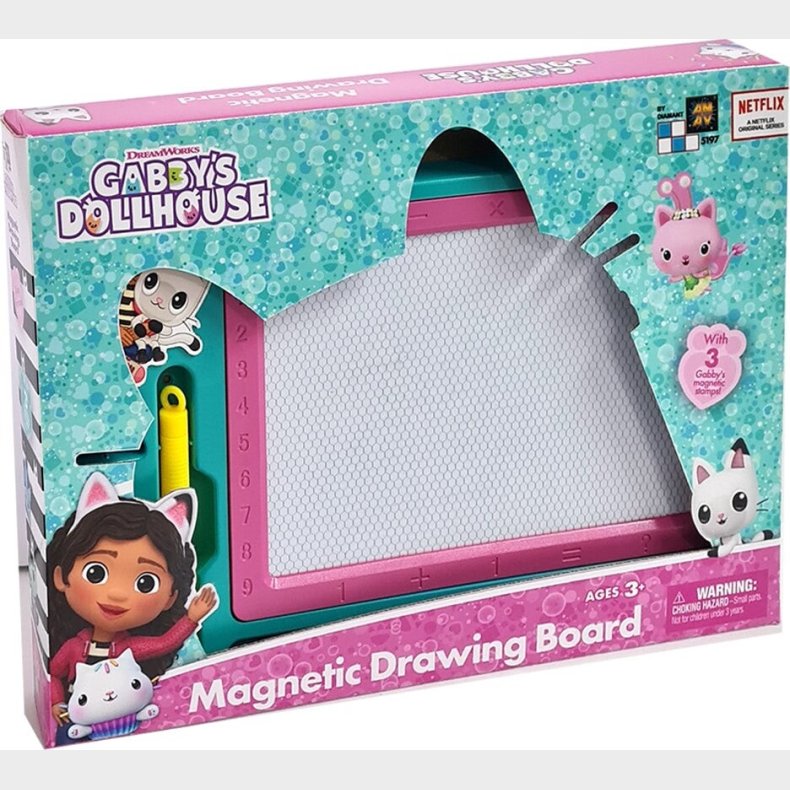 Diamantino - Gabby's Dollhouse Magnet Tegnetavle - (107111)