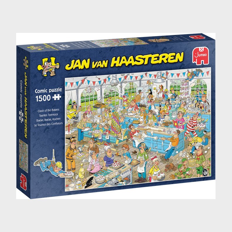 Jan Van Haasteren - Den Store Bagedyst (1500 Brikker)