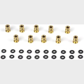 Pivot Ball 4.5x6mm (brass/10pcs) - Hp161132 - Hpi Racing