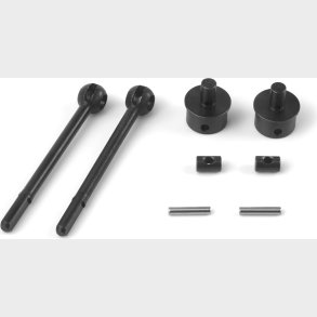 Portal Axle Front Cvd Driveshaft - Hp161137 - Hpi Racing