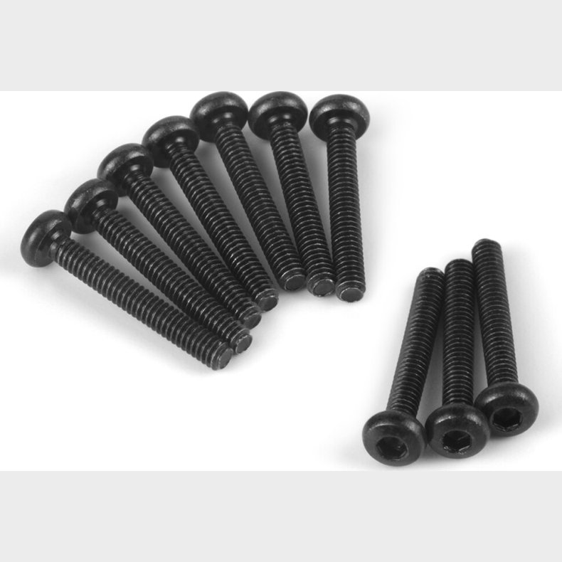 Button Head Screw M2x14mm (hex Socket/10pcs) - Hp161172 - Hpi Racing