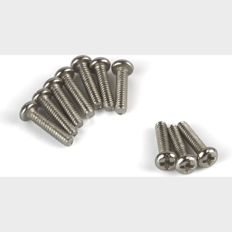Button Head Screw M1.4x6mm (silver/10pcs) - Hp161174 - Hpi Racing