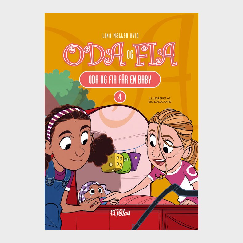 Oda Og Fia F�r En Baby - Lina M�ller Hvid - Bog