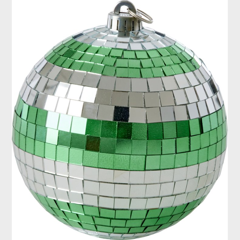 Rice - Disco Ball - Dark Green And Silver - Medium