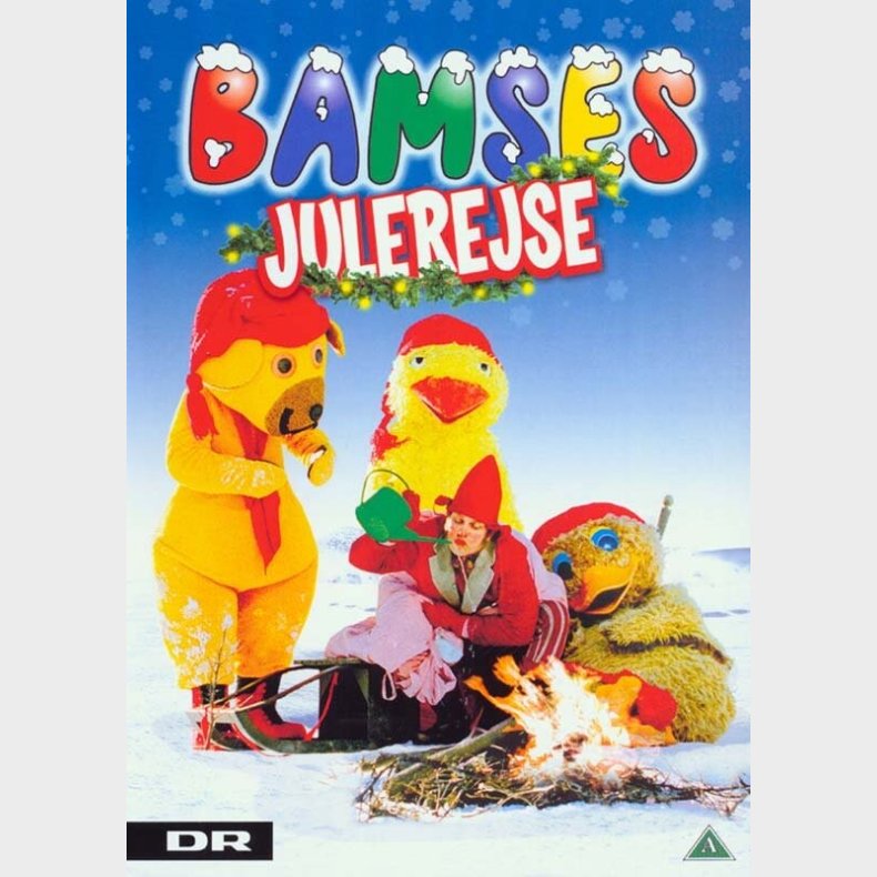 Bamses Julerejse - Bamse Og Kylling - DVD - Film