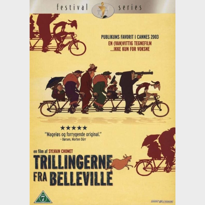 Trillingerne Fra Belleville - DVD - Film