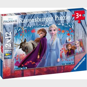 Ravensburger Disney Frozen Puslespil 2x12 Brikker