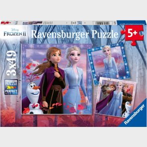 Ravensburger Disney Frozen Puslespil 3x49 Brikker