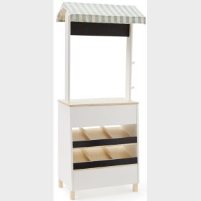 Kids Concept Bistro Markedsbod, Hvid/Multi