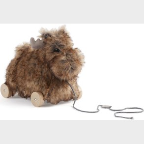 Kids Concept Edvin Trkdyr Elg, Brun