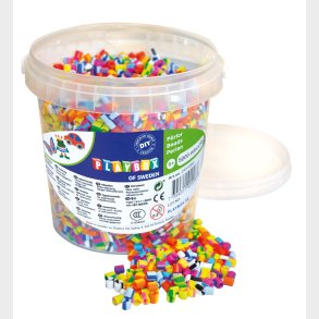 Playbox Perler Stribede I Spand 5000 Stk