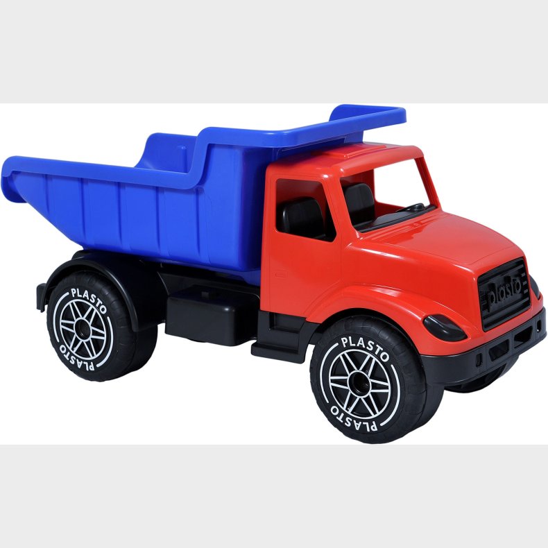 Plasto Stor Lastbil m. Stille Hjul