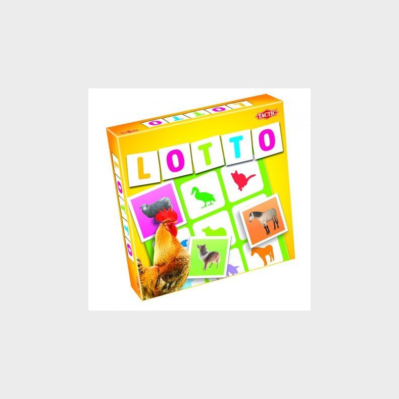 Tactic Spil Lotto - Bondegrden Dyr