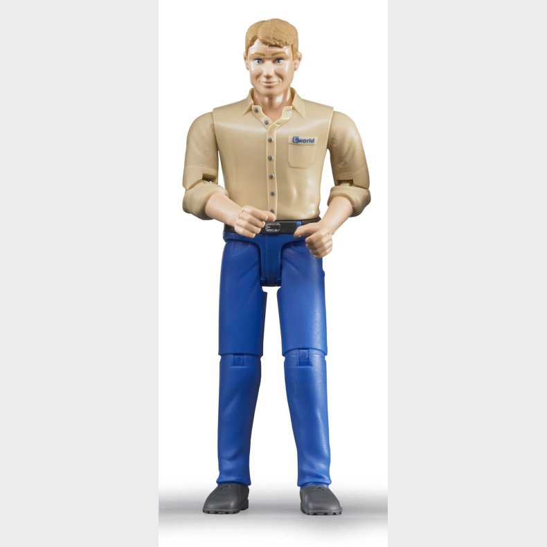 Bruder Figur m. Bl Jeans