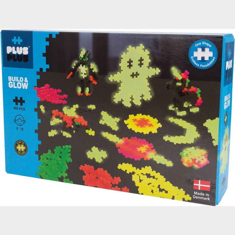 Plus-Plus Glow In The Dark 360 Dele