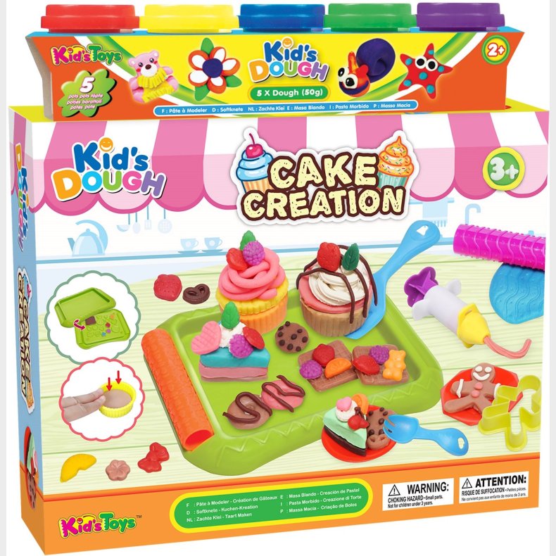 Kids Dough Modellervoks Kage