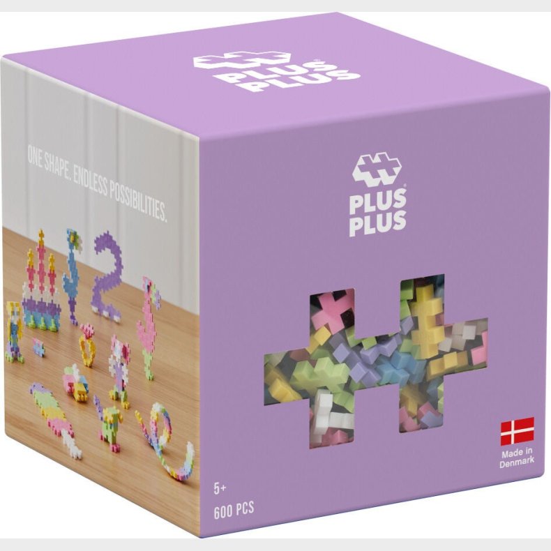 Plus-Plus Pastel Learn To Build 600 Dele
