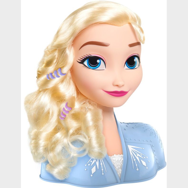 Disney Frozen Frisr- og Sminkedukke Elsa