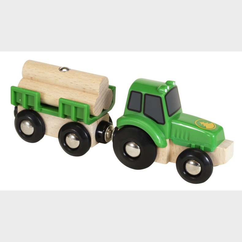 Brio 33799 Traktor m/vogn og tmmer