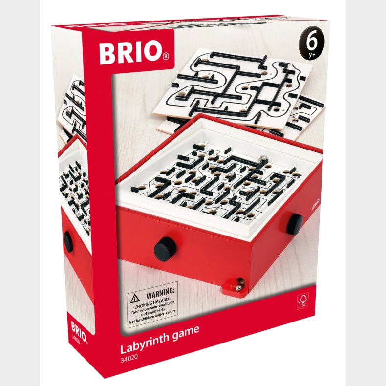 Brio 34020 Labyrint m/ 2 veplader