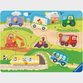 Ravensburger Knoppuslespil Yndlingskretjer 8 Brikker