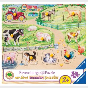 Ravensburger Knoppuslespil Morgen P Grden 10 Brikker