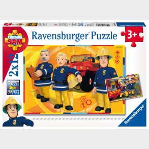 Ravensburger Puslespil Brandmand Sam 2x12 Brikker