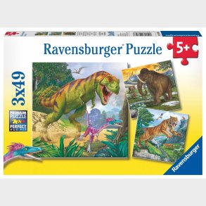 Ravensburger Puslespil Oldtidsherskere 3x49 Brikker