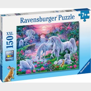 Ravensburger Puslespil Enhjrning I Solnedgang 150 Brikker