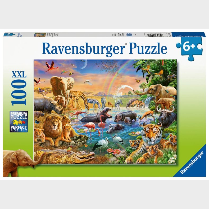 Ravensburger Puslespil Vandhul 100 Brikker