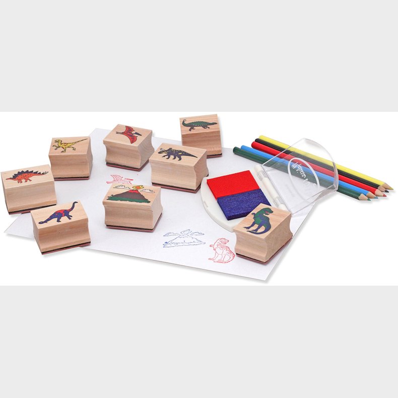 Melissa &amp; Doug Dinosaurstempler Kreast