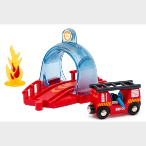 BRIO 33976 Rescue Action Tunnel-set, Smart Tech Sound
