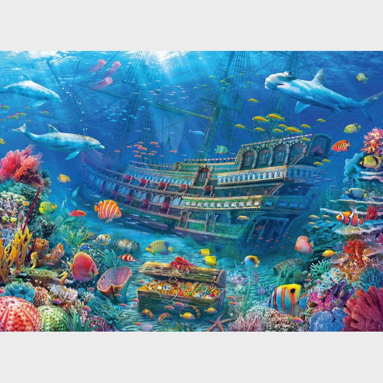 Ravensburger Puslespil Underwater Discovery 200 Brikker