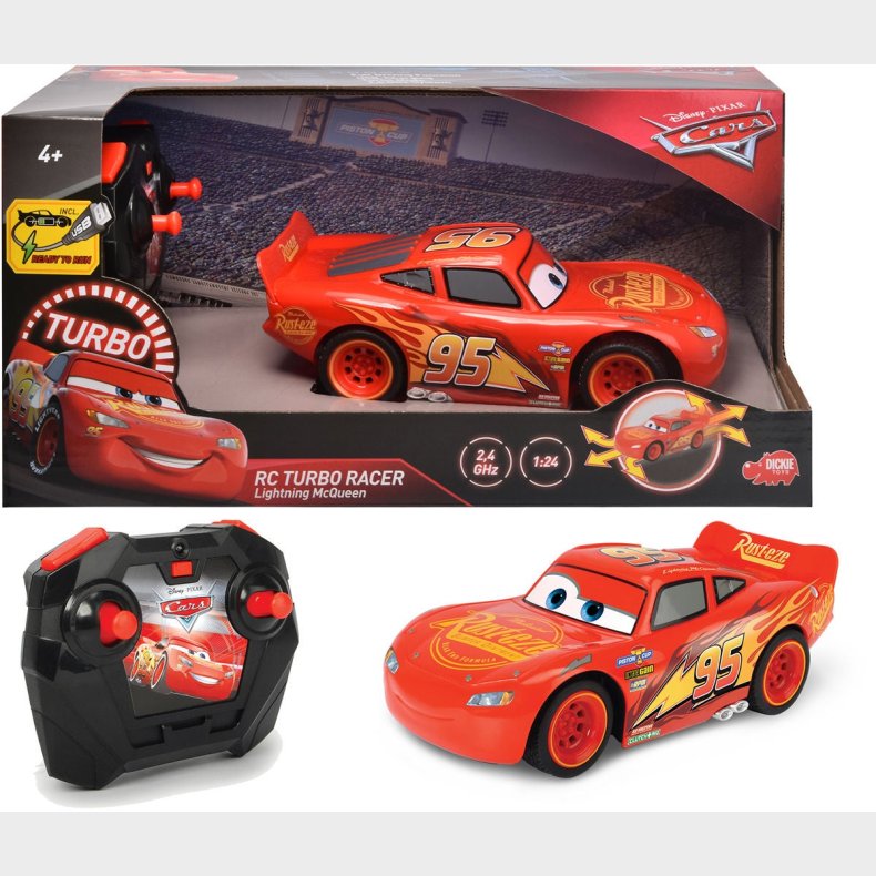 Disney Cars Fjernstyret Bil Lynet McQueen