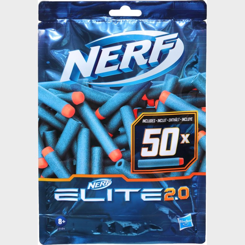 Nerf Elite 2.0 Refill-pile 50 stk