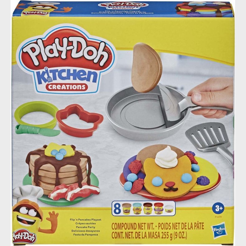 Play-Doh Modellervoks Kitchen Creations Flip 'n pancakes