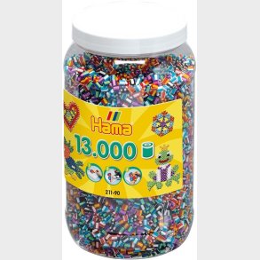 Hama Midi Perler Stribede 13000 stk. Mix 90