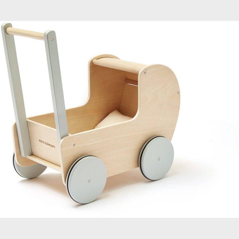 Kids Concept Dukkevogn Natur