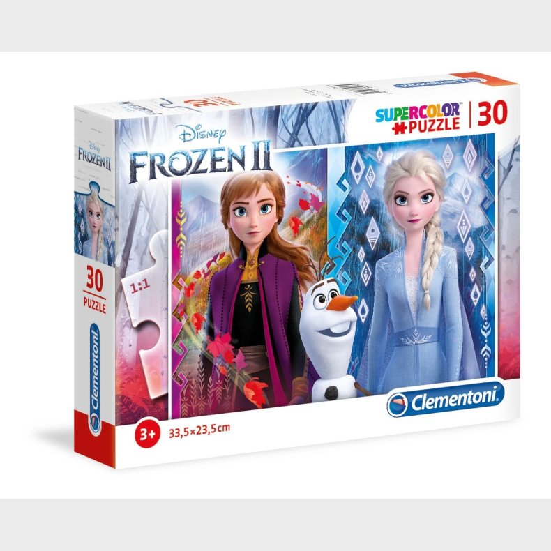 Disney Frozen 2 Puslespil, 30 Brikker