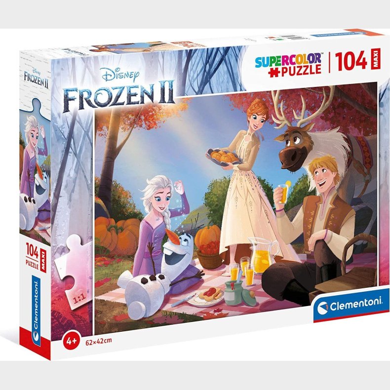 Disney Frozen 2 Puslespil Maxi, 104 Brikker