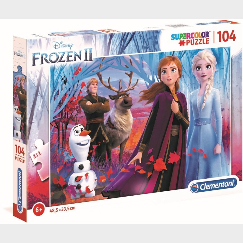 Disney Frozen 2 Puslespil, 104 Brikker